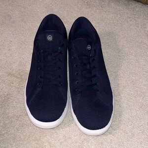 Worn once! Peter Millar Dark Blue Sneakers | Size 14
